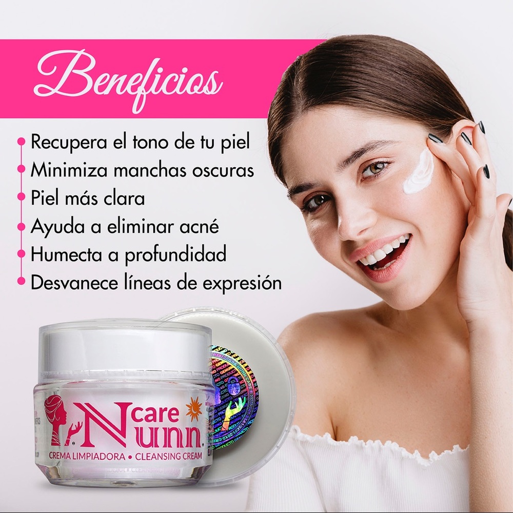 NUNN CARE
LIMPIA+NUTRE + HIDRATA TU PIEL